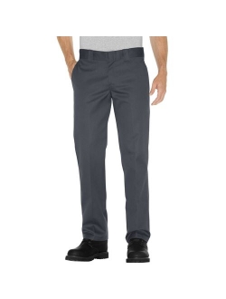 Slim Straight Fit Twill Work Pants