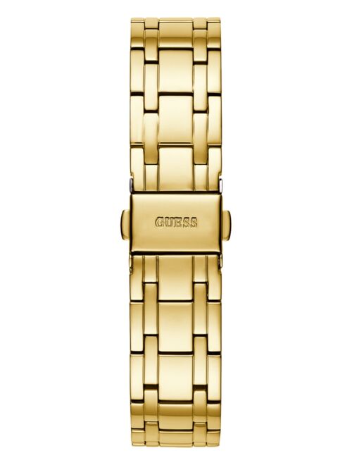 Guess Women's Gold-Tone Stainless Steel Bracelet Watch 36mm