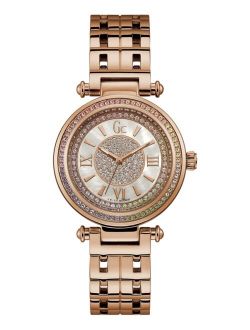 Women's Swiss Rose-Gold Tone Stainless Steel Bracelet Watch 37mm