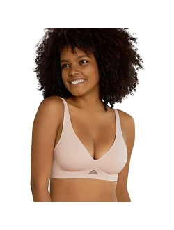 Niidor Women's Seamless Wireless Yoga Bra Thin Soft Comfy Daily Bra Sleep Leisure Bra