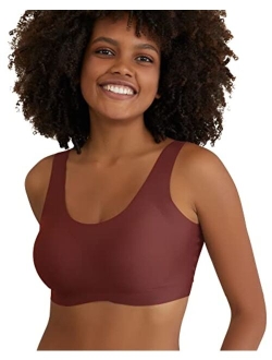 Niidor Women's Seamless Wireless Yoga Bra Thin Soft Comfy Daily Bra Sleep Leisure Bra