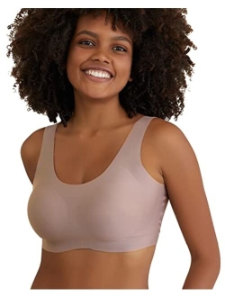 Niidor Women's Seamless Wireless Yoga Bra Thin Soft Comfy Daily Bra Sleep Leisure Bra