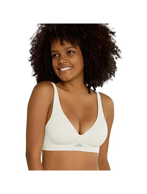 Niidor Women's Seamless Wireless Yoga Bra Thin Soft Comfy Daily Bra Sleep Leisure Bra