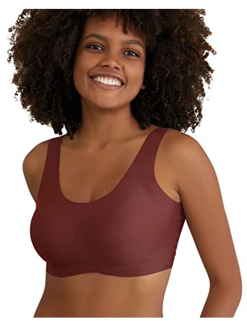 Niidor Women's Seamless Wireless Yoga Bra Thin Soft Comfy Daily Bra Sleep Leisure Bra