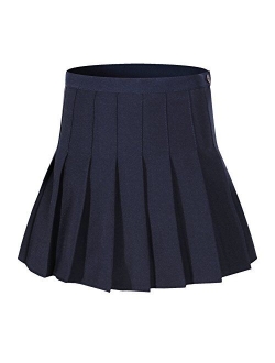 Beautifulfashionlife Girl`s Short Pleated School Dresses for Teen Girls Tennis Scooters Skirts