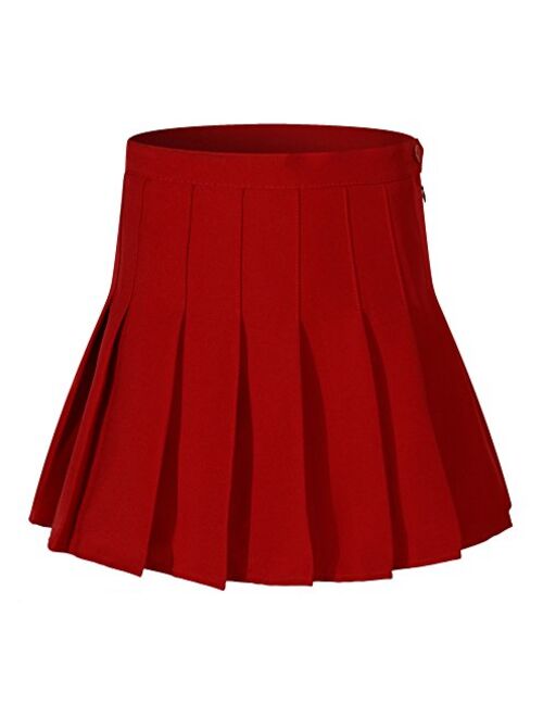 Beautifulfashionlife Girl`s Short Pleated School Dresses for Teen Girls Tennis Scooters Skirts