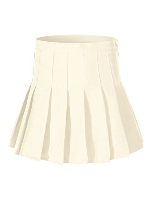 Beautifulfashionlife Girl`s Short Pleated School Dresses for Teen Girls Tennis Scooters Skirts