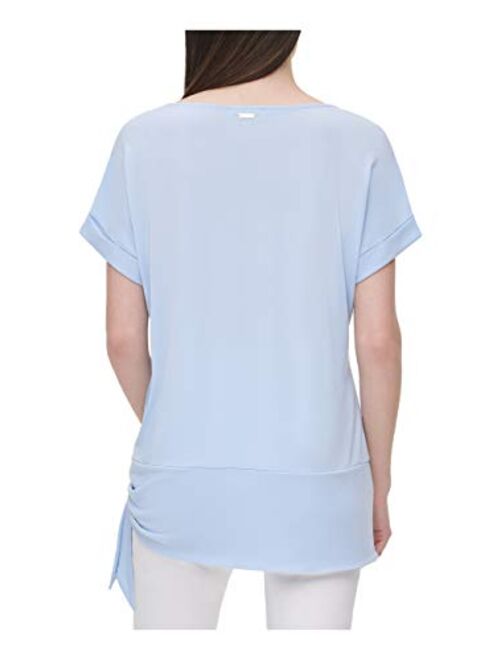 Calvin Klein Women's Short Sleeve Cuff