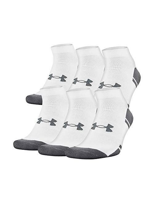 Under Armour Men's Resistor III Lo Cut Socks (6-Pack)