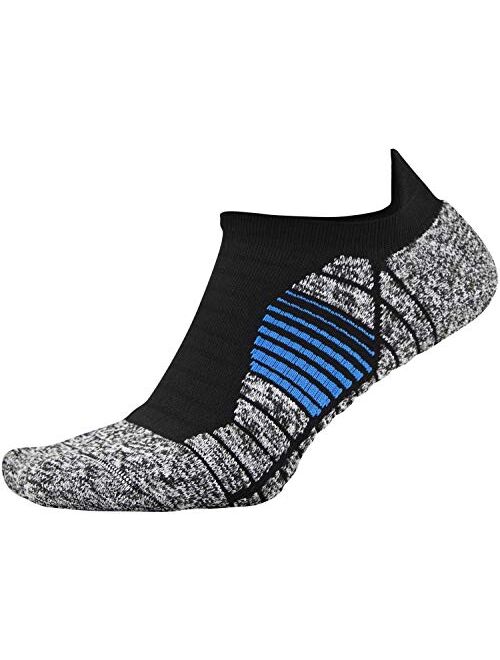 Under Armour Adult Elevated+ Performance No Show Socks, 3-Pairs