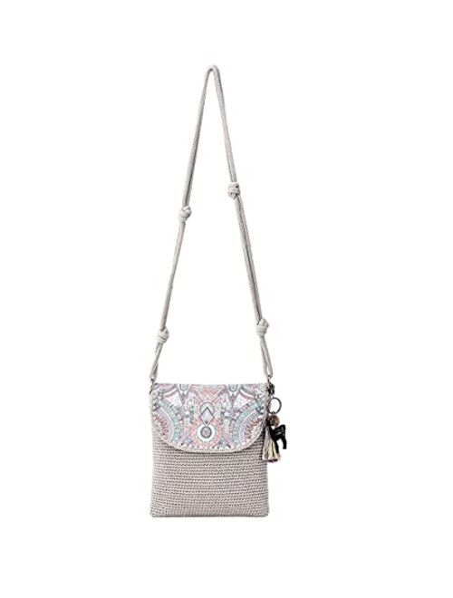 The Sak Sayulita Crochet Flap Crossbody