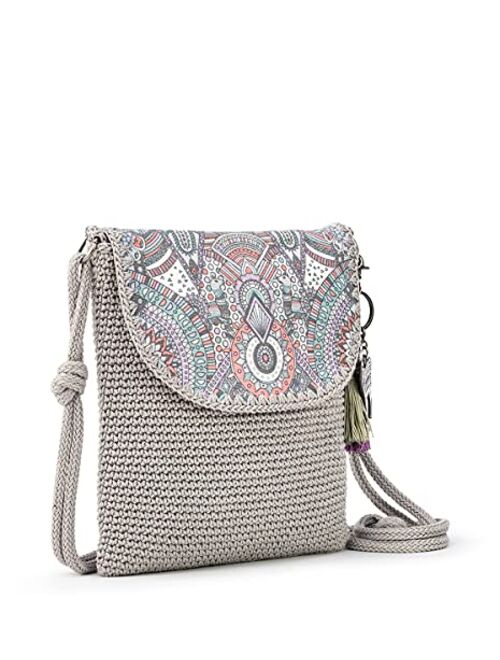 The Sak Sayulita Crochet Flap Crossbody