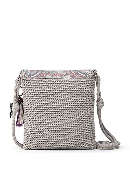 The Sak Sayulita Crochet Flap Crossbody