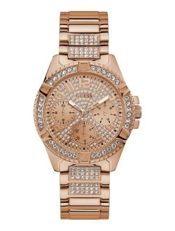 Unisex Rose Gold-Tone Stainless Steel Bracelet Watch 40mm