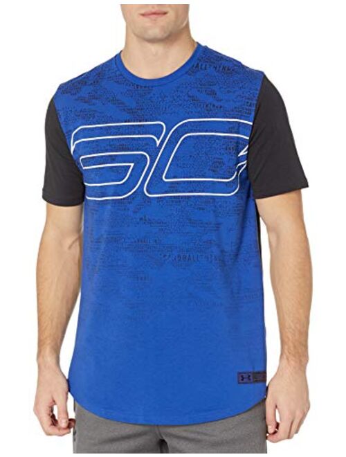 Under Armour Men's Sc30 Big Logo Short Sleeve Tee