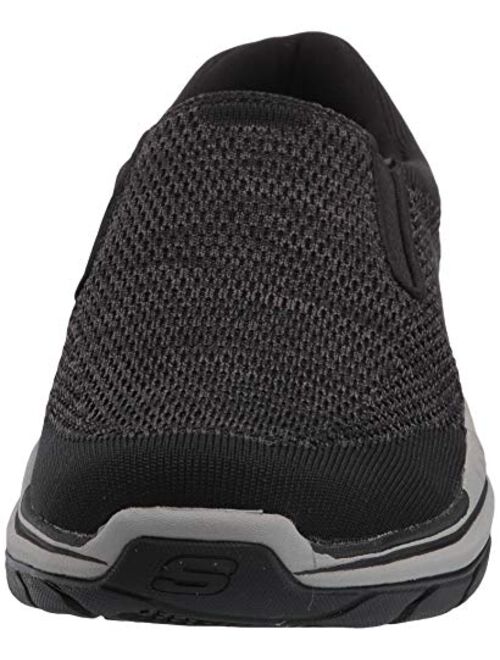 Skechers Men's Expected 2.0-Arago Slip on Canvas Loafer