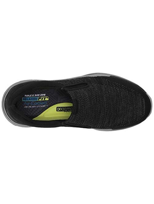 Skechers Men's Expected 2.0-Arago Slip on Canvas Loafer