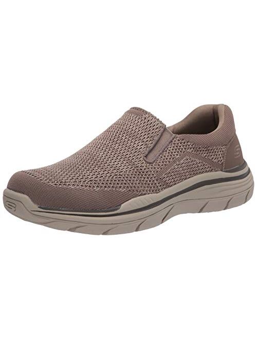 Skechers Men's Expected 2.0-Arago Slip on Canvas Loafer