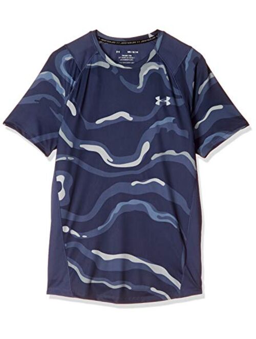 Under Armour Men's Mk1 Printed Short Sleeve Gym Workout Shirt