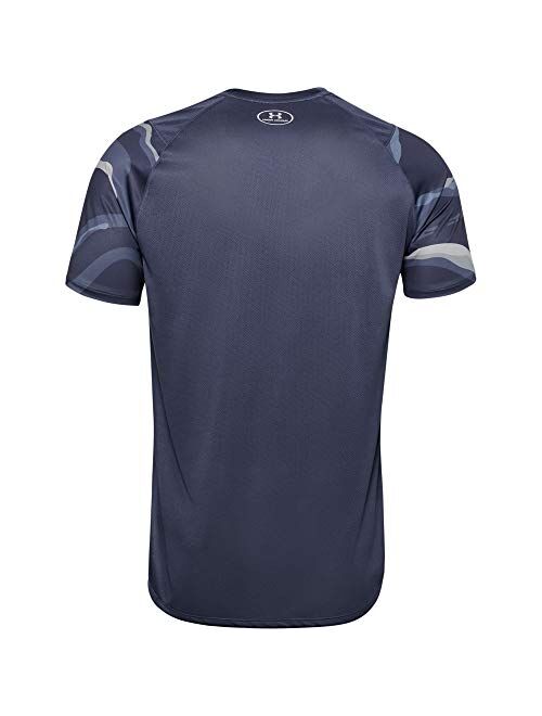 Under Armour Men's Mk1 Printed Short Sleeve Gym Workout Shirt