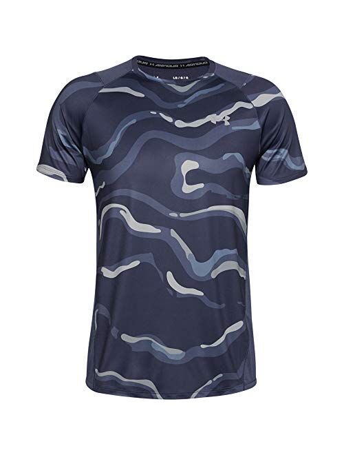 Under Armour Men's Mk1 Printed Short Sleeve Gym Workout Shirt