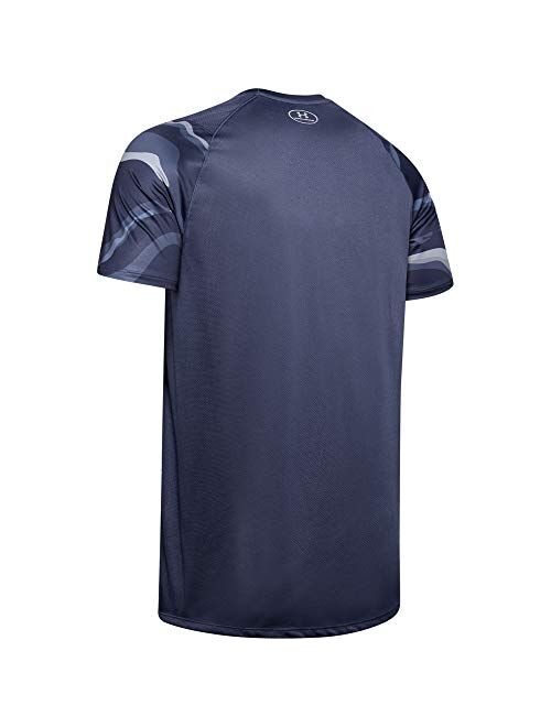 Under Armour Men's Mk1 Printed Short Sleeve Gym Workout Shirt