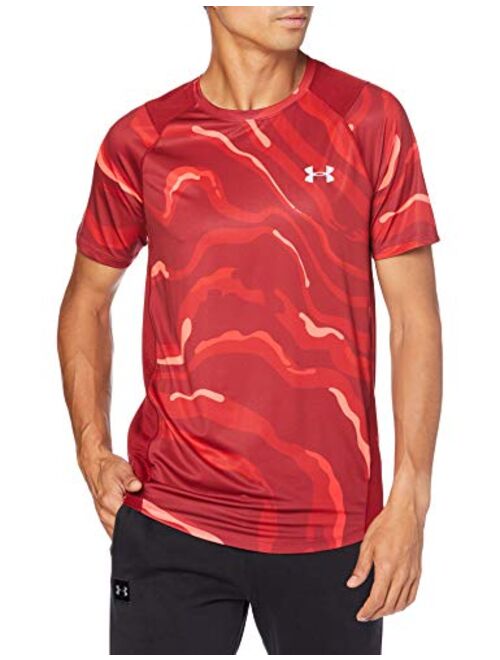 Under Armour Men's Mk1 Printed Short Sleeve Gym Workout Shirt