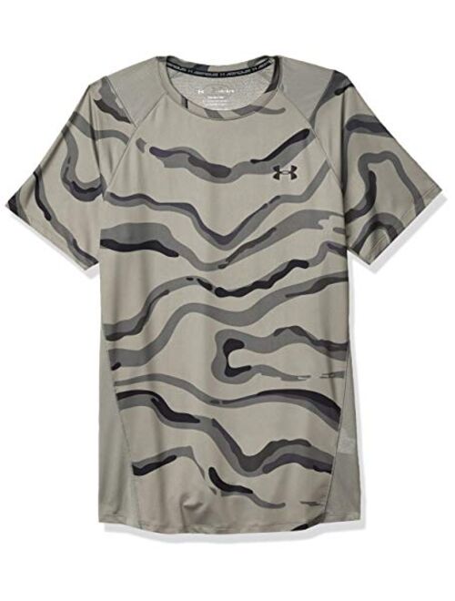 Under Armour Men's Mk1 Printed Short Sleeve Gym Workout Shirt