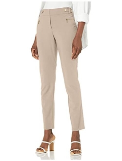 Women's Straight Pants (Regular and Plus Sizes)