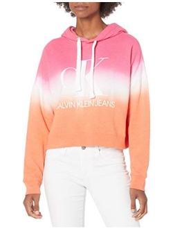 Women's Dip Dye Logo Hoodie Sweatshirt