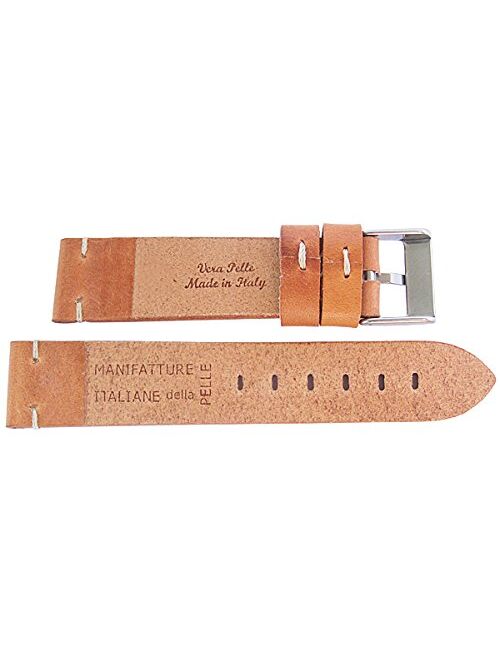 ColaReb 20mm Siena Tan Leather Watch Strap