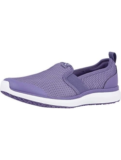 Women's Simmons Julianna Service Shoes- Ladies Slip Resistant Shoe with Concealed Orthotic Arch Support