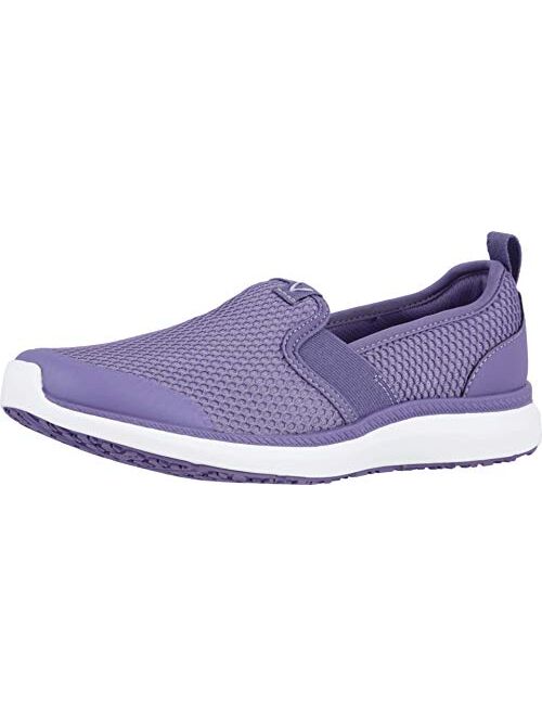 Vionic Women's Simmons Julianna Service Shoes- Ladies Slip Resistant Shoe with Concealed Orthotic Arch Support