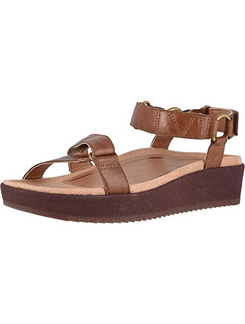 Vionic Women's Tropic Kayan Backstrap Platform Sandal - Ladies Sandals Concealed Orthotic Support