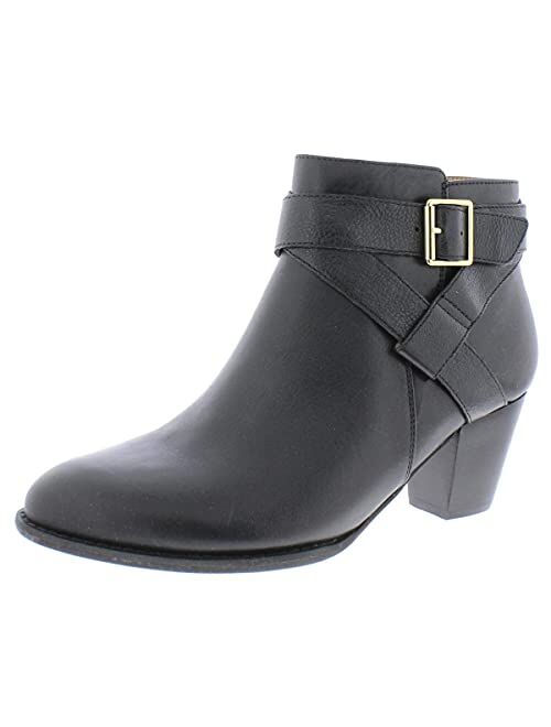 Vionic Women's Upright Trinity Ankle Boot - Ladies Boots with Concealed Orthotic Arch Support