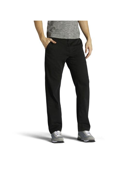 Men's Lee® Performance Series Extreme Comfort Khaki Relaxed-Fit Flat-Front Pants