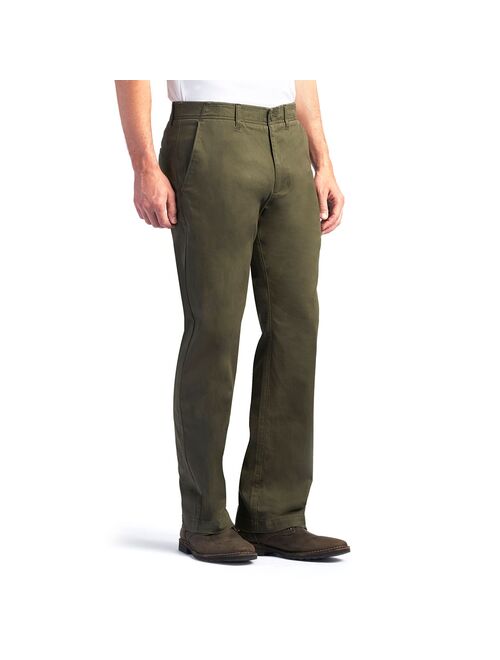 Men's Lee® Performance Series Extreme Comfort Khaki Straight-Fit Flat-Front Pants