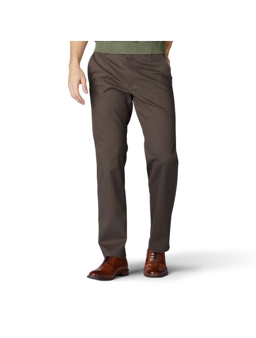 Men's Lee® Performance Series Extreme Comfort Khaki Straight-Fit Flat-Front Pants