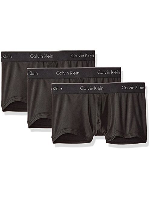 Buy Calvin Klein Men S Microfiber Stretch Multipack Low Rise Trunks Online Topofstyle