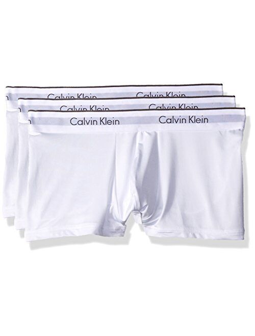 Calvin Klein Men's Microfiber Stretch Multipack Low Rise Trunks