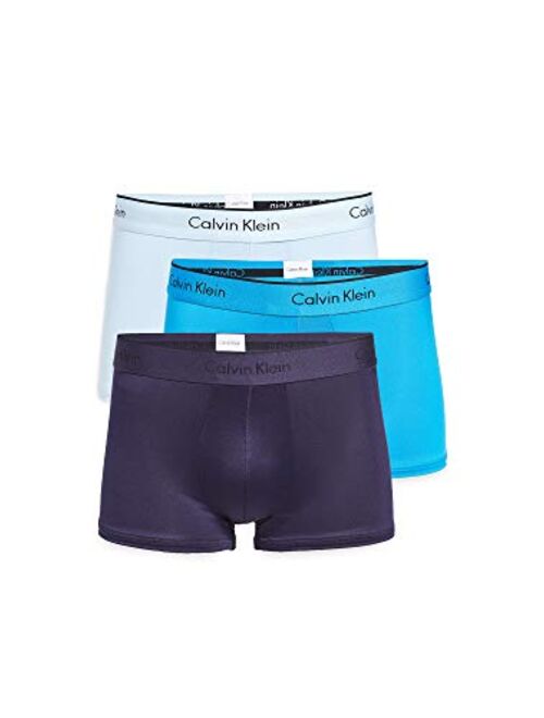 Calvin Klein Men's Microfiber Stretch Multipack Low Rise Trunks