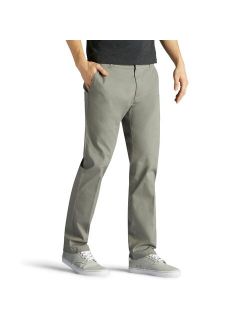 Performance Series Extreme Comfort Khaki Slim-Fit Flat-Front Pants