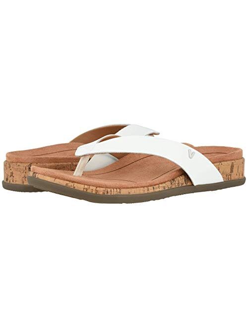 Vionic Women's Daniela Toe-Post Sandal - Ladies Sandals with Concealed Orthotic Arch Support