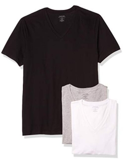 Men's Cotton Classics Multipack V Neck T-Shirts