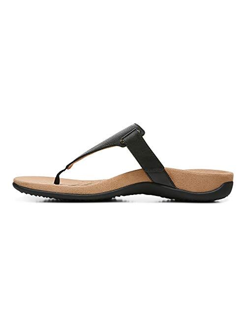 Vionic Women's Rest Wanda Toe Post Sandal- Ladies Sandals That Include Three-Zone Comfort with Orthotic Insole Arch Support