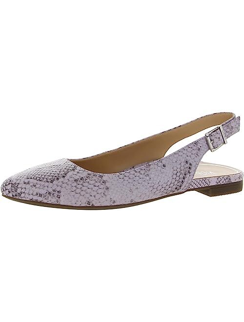 Vionic Women's Crystal Jade Flats - Slingback Pointed Flats with Concealed Orthotic Arch Support