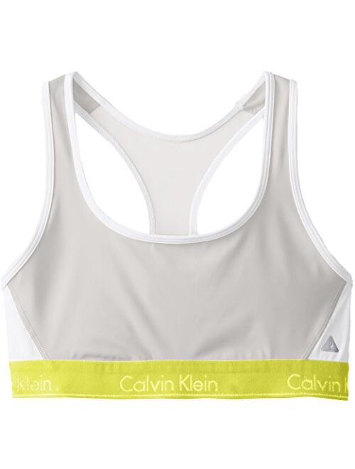 Calvin Klein Women's Flex Motion Medium Impact Racerback Sports Bra