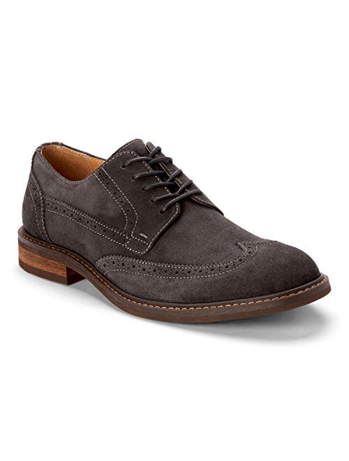 Vionic Men’s Bowery Bruno Oxford Shoes – Leather Shoes for Men with Concealed Orthotic Support