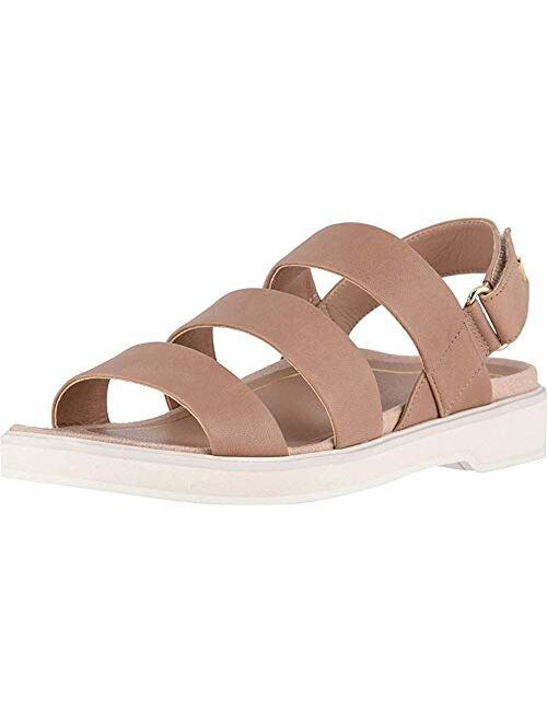 Vionic Women's Leila Keomi Backstrap Sandal - Ladies Concealed Orthotic Support Sandal