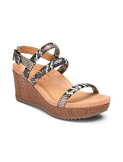Women's Hoola Kora Wedge Espadrille Sandals - Adjustable Wedge Sandal with Concealed Orthotic Arch Support